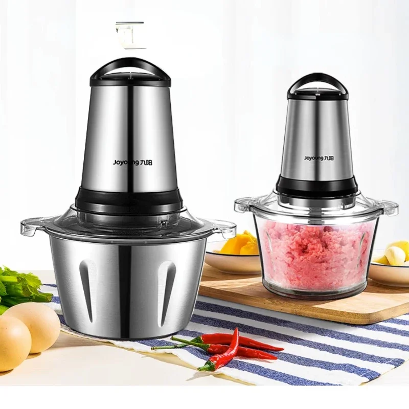 

Electric Food Chopper Meat Grinder Household Electric Stainless Steel Small Stuffing Babycook Mixer Cooking Machine Meat Grinder