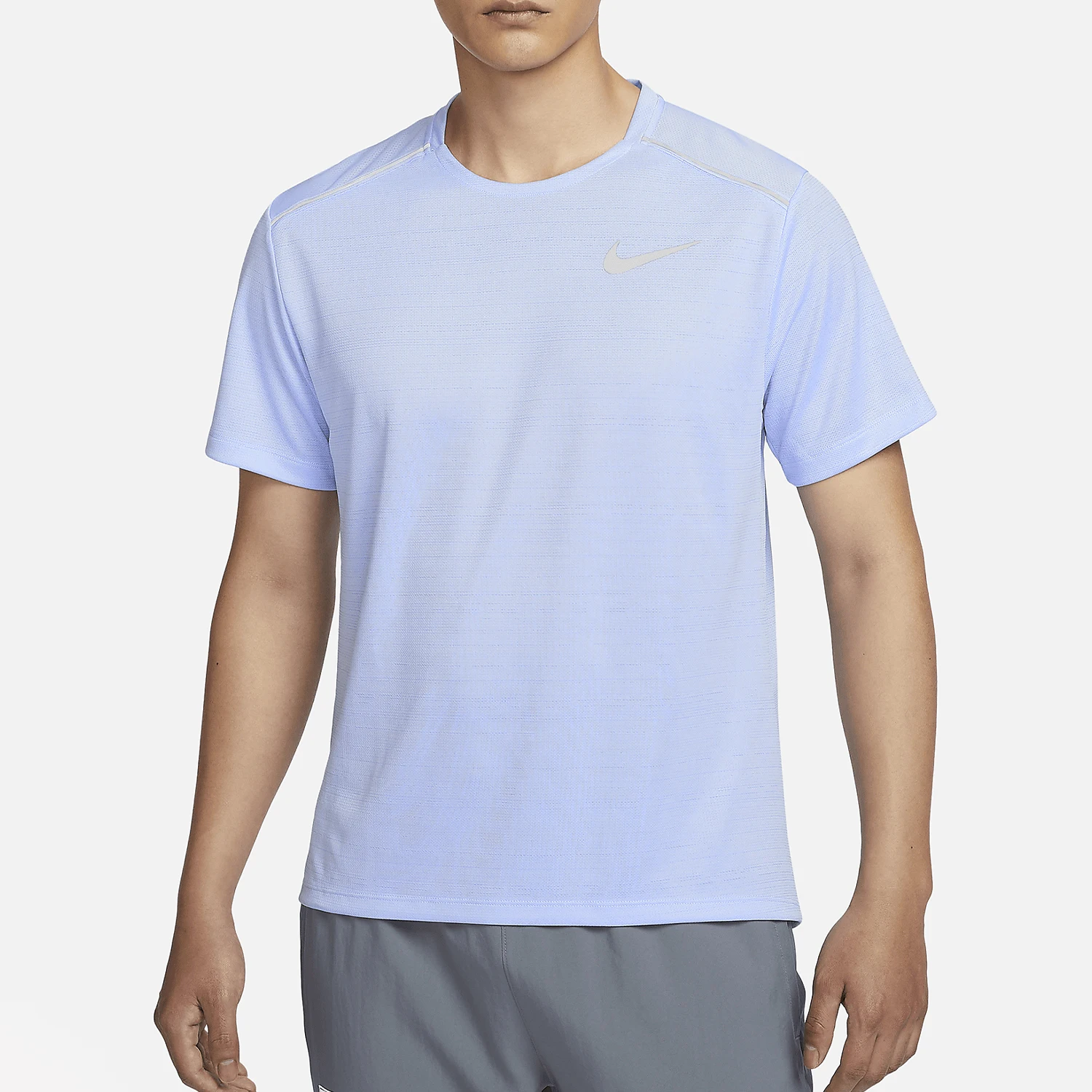 

Nike genuine Dri-FIT Miler Men's Running Round Neck T-Shirt AJ7566-479