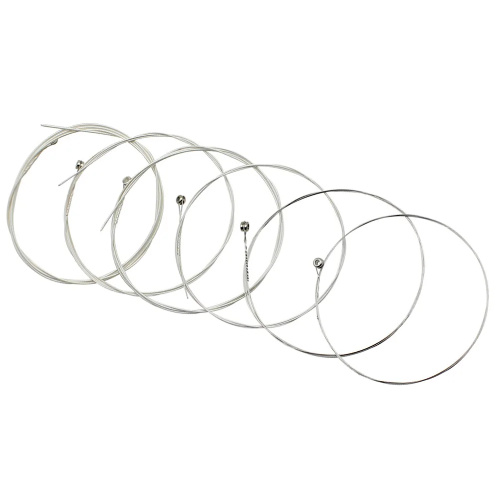 

6 Pcs Silver-plated Copper Alloy Strings Guitar Accessories Kit Parts Replacement Classical