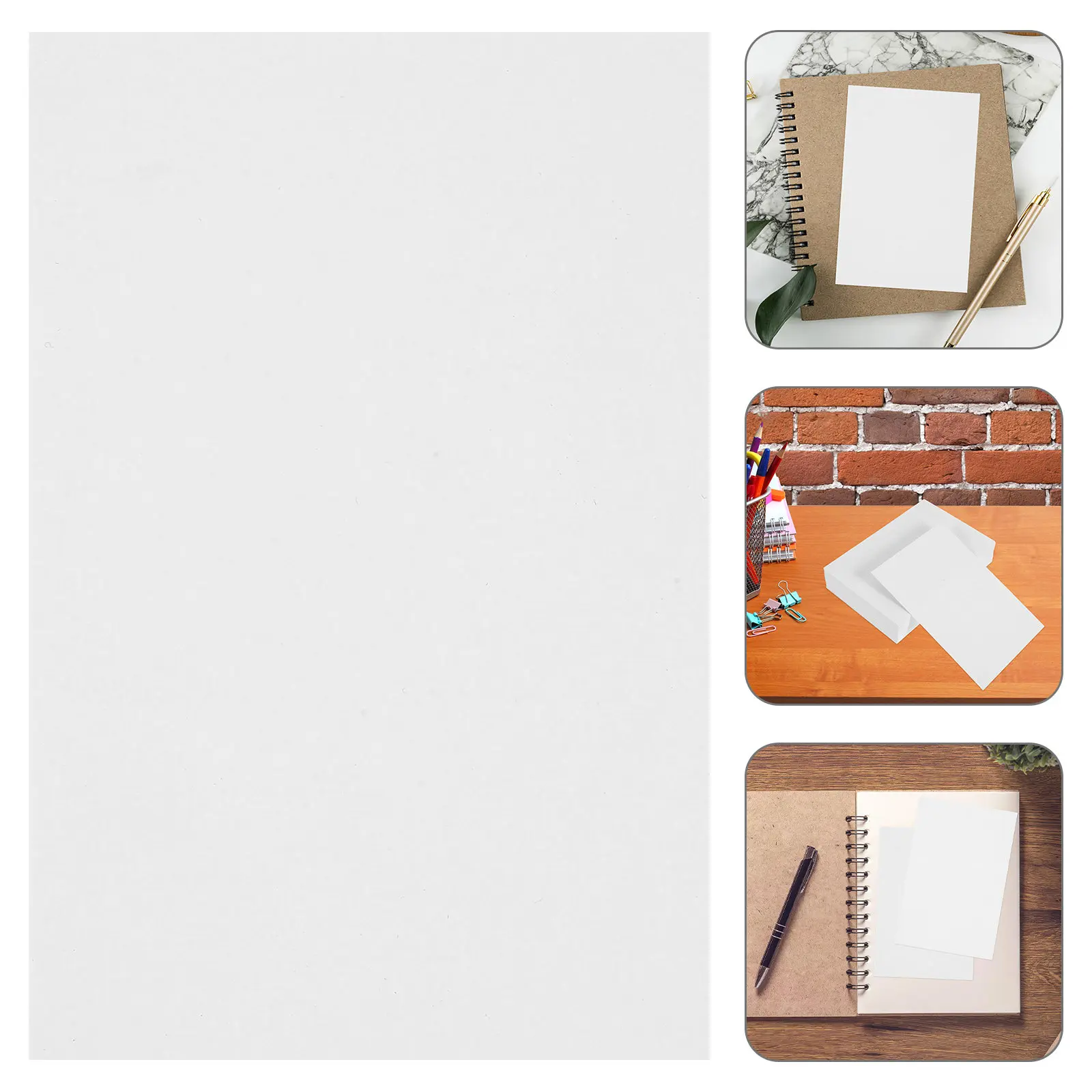 

60Pcs Blank Cardstock Cards Double-Sided Thick Premium for Card Making Postcards Flashcards Note Cards Travel Birthday Gifts