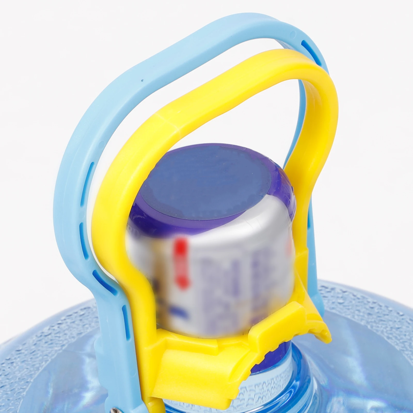 

Plastic Water Lifter Handle for 5 Gallon Bucket Blue Yellow Smooth Surface No Burrs Home Office Bottle Lifting Tools Jug Handles