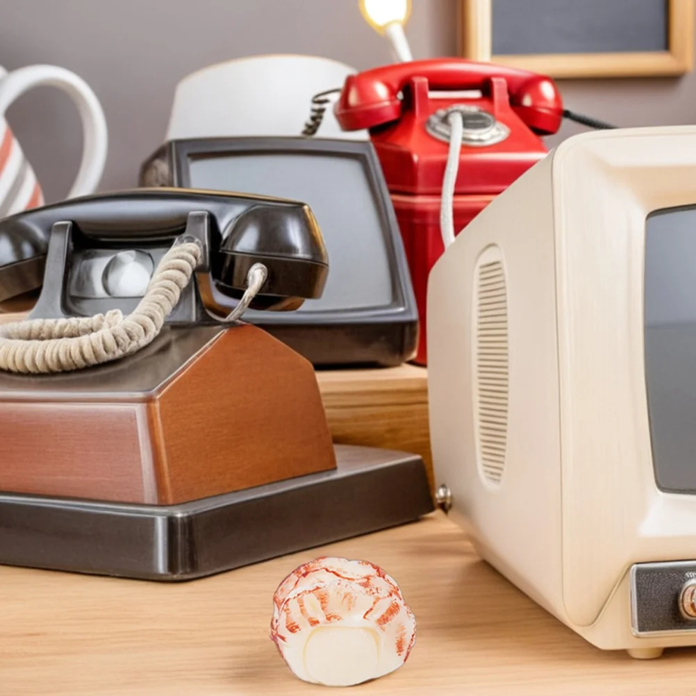 Camarones falsos realistas de comida simulada para niños, juego de simulación, cocina artesanal, decoración de comida educativa Montessori, cocina, 10 Uds.
