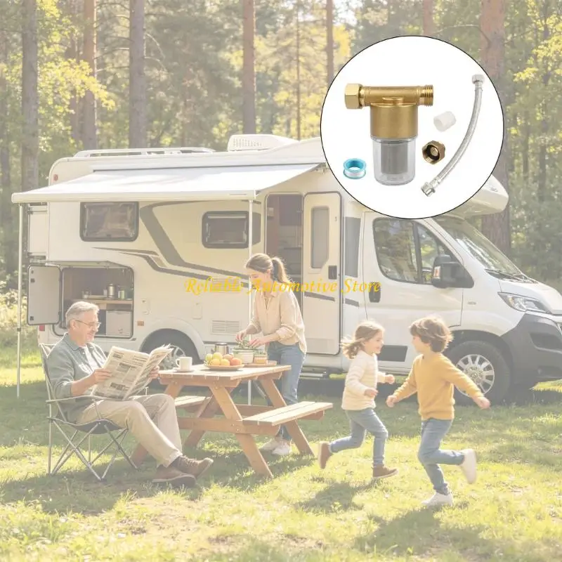 M68B Brass Liquid Filtration Bundle For Home Appliances And Recreational Vehicles