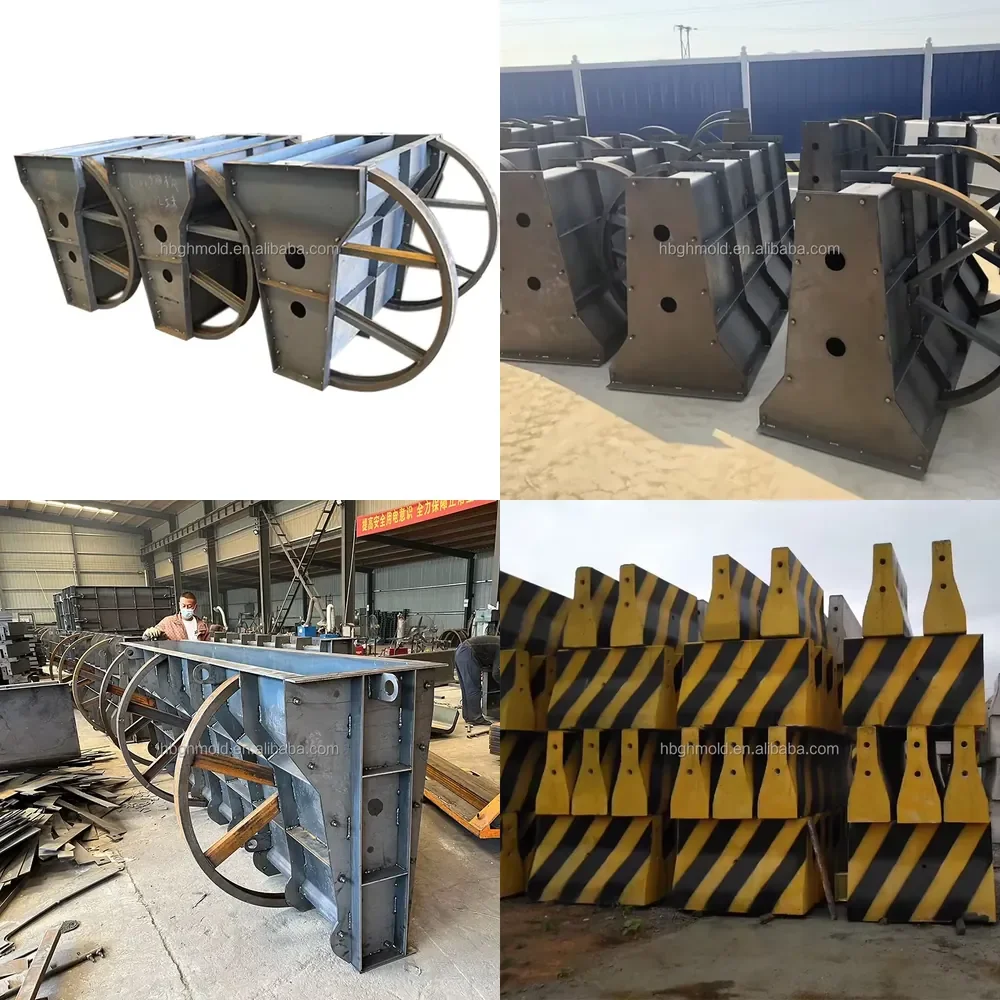 Various Type and Size Highway Precast Cement Isolation Pier Mold