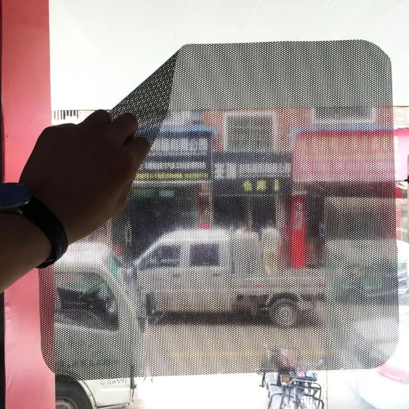 G7NA Car Stickers Universal Auto Side Window Sun-Shades Sticker Decals PVC Sun Screen