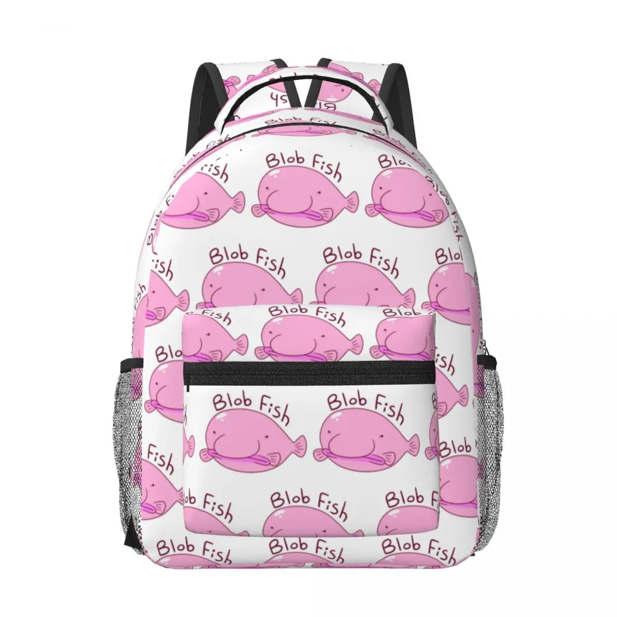 

Blobfish Woman Backpacks Boys Girls Bookbag Casual Children School Bags Portability Laptop Rucksack Shoulder Bag