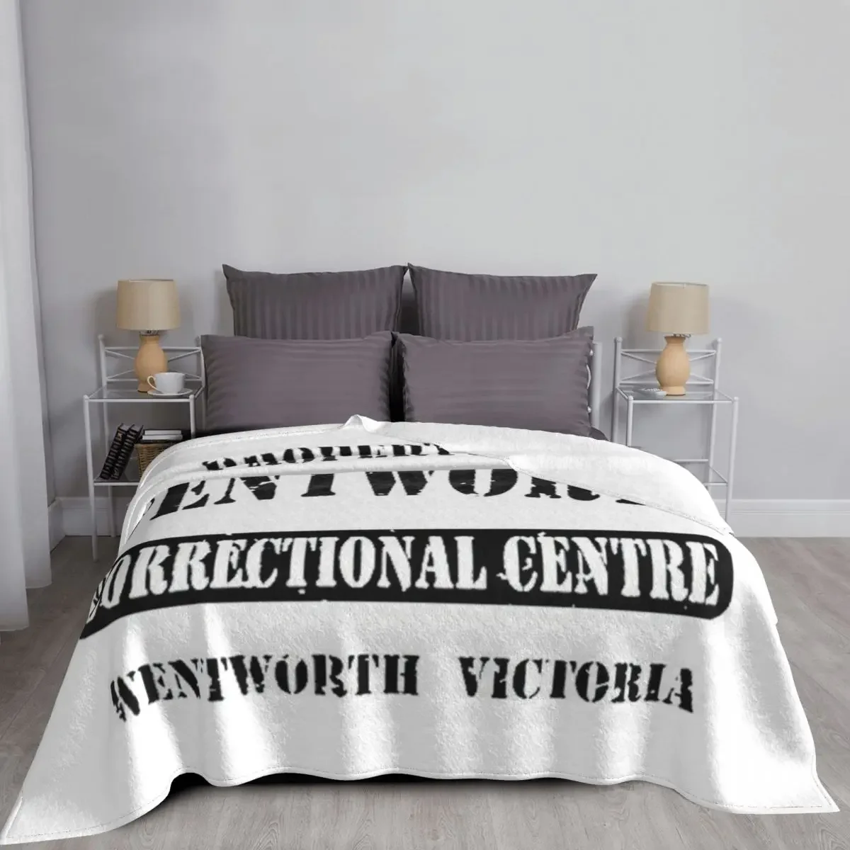 Wentworth Correctional Center Throw Blanket Blankets For Baby Plush Large sofa bed Blankets