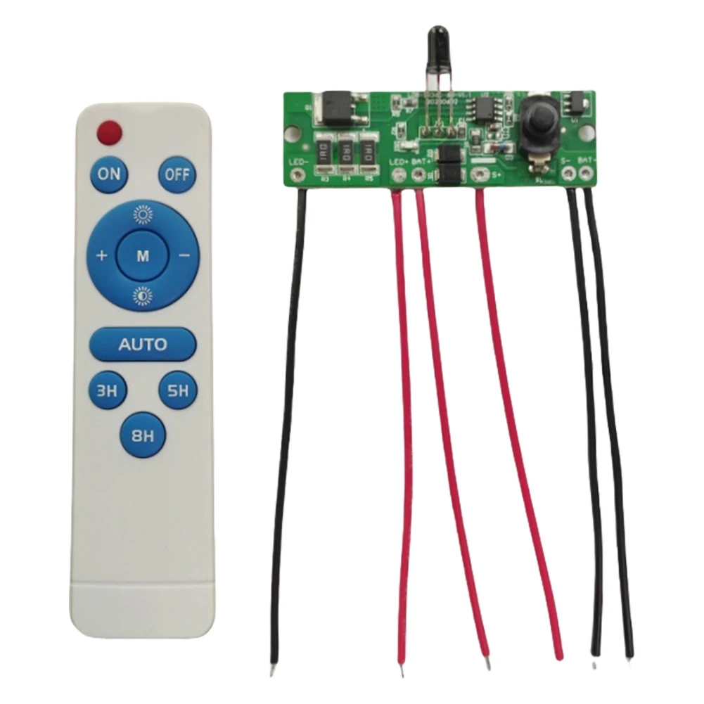 3.2V 3.7V Solar Light Circuit Board Remote Control Solar Street Light Driver Board Solar Lamp Controller Module
