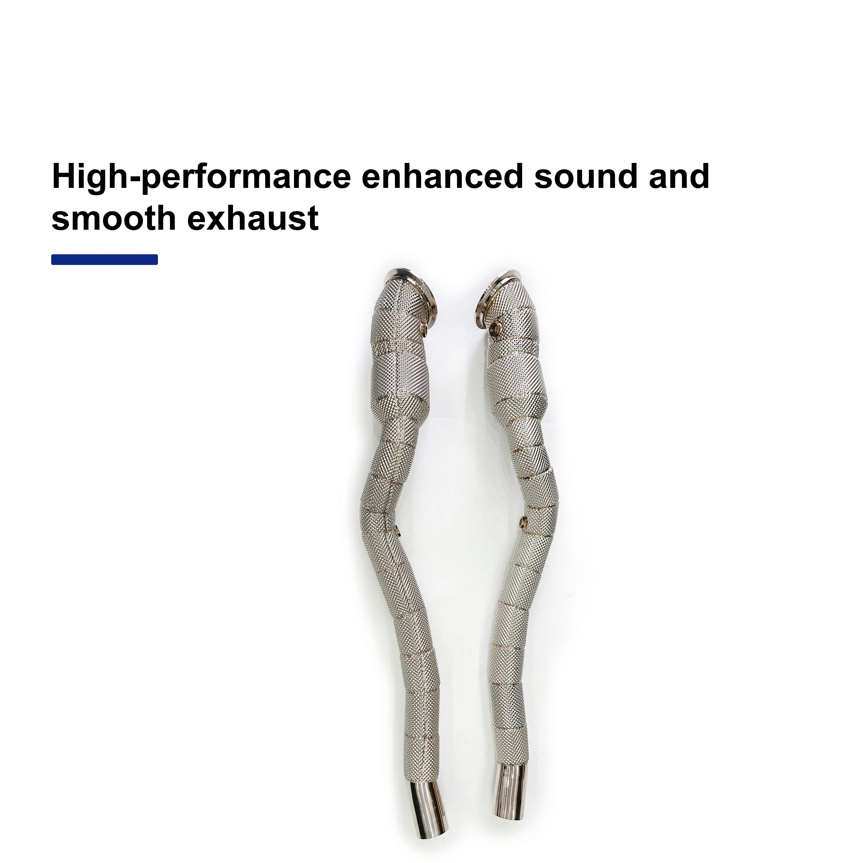 ACE Exhaust Pipe Stainless Steel Downpipe for Ferrari F12 Berlinetta/FF V12 /812 Superfast High Flow Performance Exhuaust Header