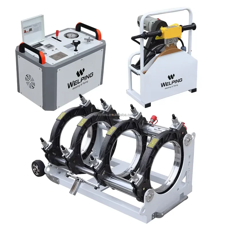 WELPING Automatic HDPE Hydraulic Thermofusion Butt Welding Machine OEM/ODM 90-315mm Plastic Welders