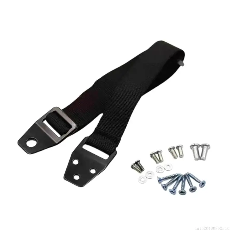 D5BB Furniture Restraint Strap for TVs, Bookcases, Dressers, and Cabinets