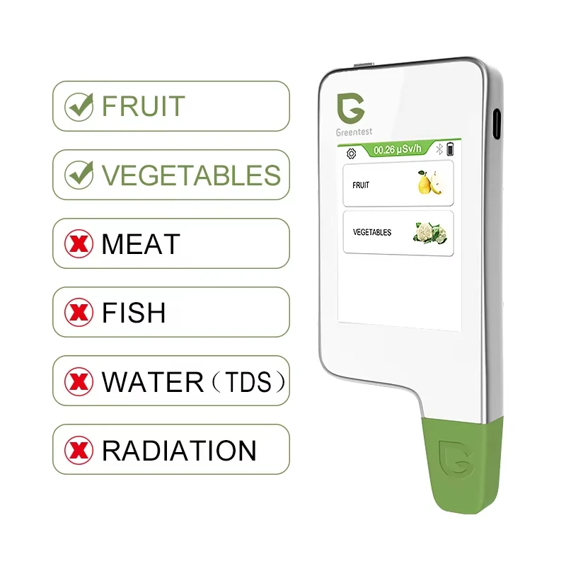 Portable Nitrate Tester for Fruits, Vegetables, Meat