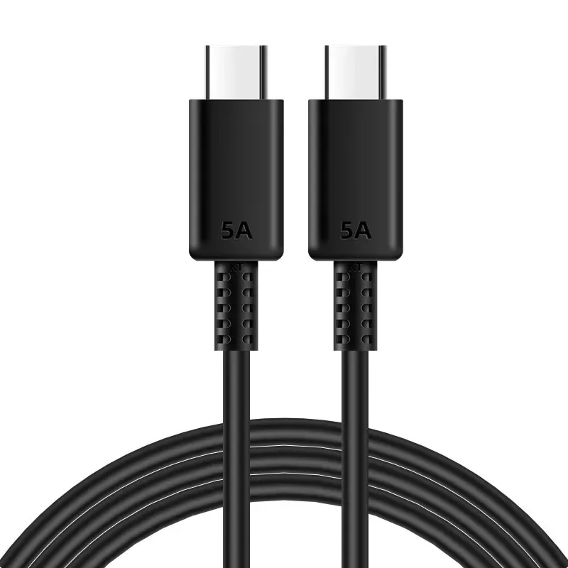 Cable de datos USB Dual tipo C para Samsung Galaxy note 10, note 20, S23, S24, carga súper rápida, 5A, 45W