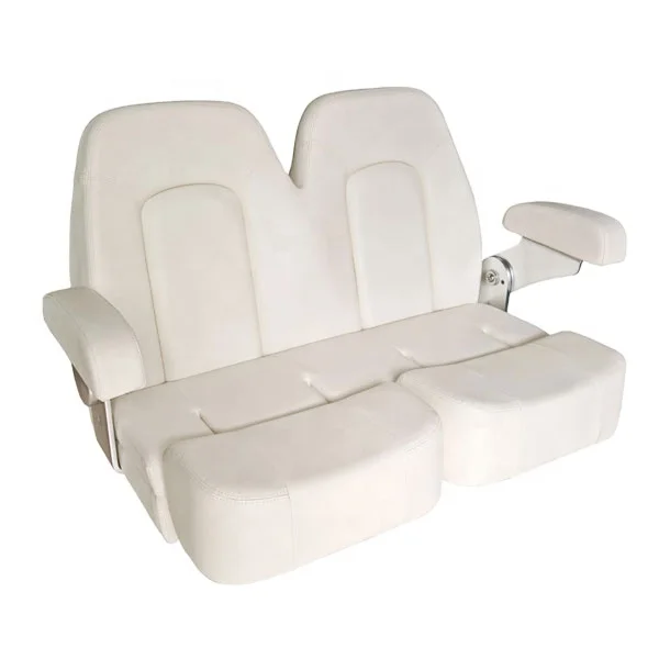 

Marine Grade Deluxe Two-Seater Boat Seat Bench Boat Seats Foldable Bench Seatpromote sales