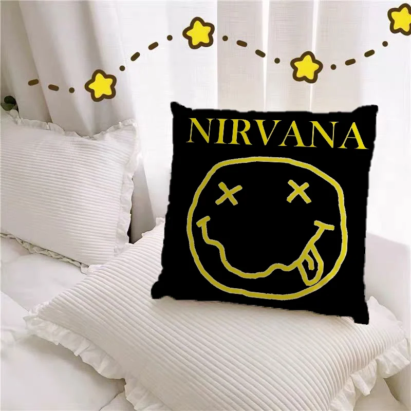 Pillow Cover Pillowcase Cushion Cover Nirvanas Modern Home Decoration Products Pillowcases 50x50 Cushions Covers for Bed Pillows