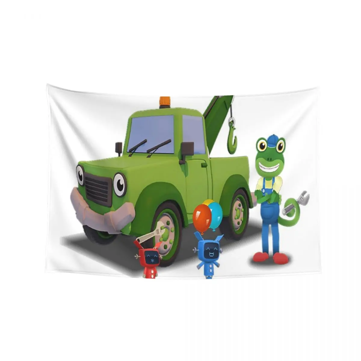 

Gecko's Garage, Garage Gecko's GG Tapestry Outdoor Decor Room Decorations Aesthetics Room Decorations Tapestry