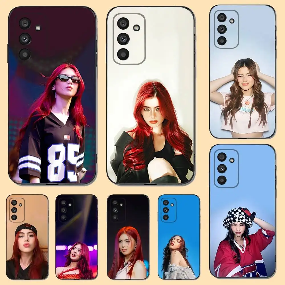 

M-Mikha Lagi Singer Phone Case For Samsung S 25,24,23,22,30,21,10,9,Ultra,Plus,Lite,FE,4,5 G Soft Black Case