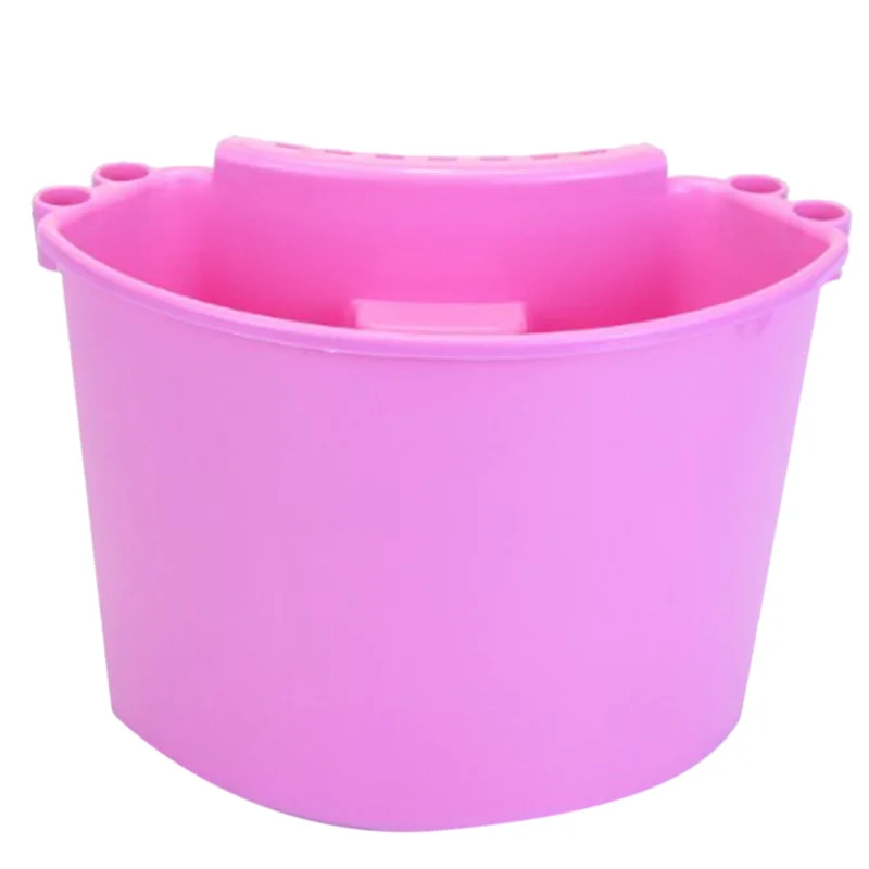 External Hanging Car Wash Bucket Organizer for Easy Fast Storage Car Detailing Tools Car Wash Accessories Pink