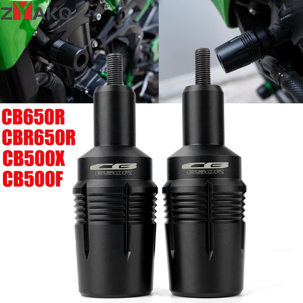 For Honda CB650R CB 650R CBR650R 2019-2023 CB500X CB500F 2013-2023 Motorcycle Frame Sliders Crash Protector Falling Protection