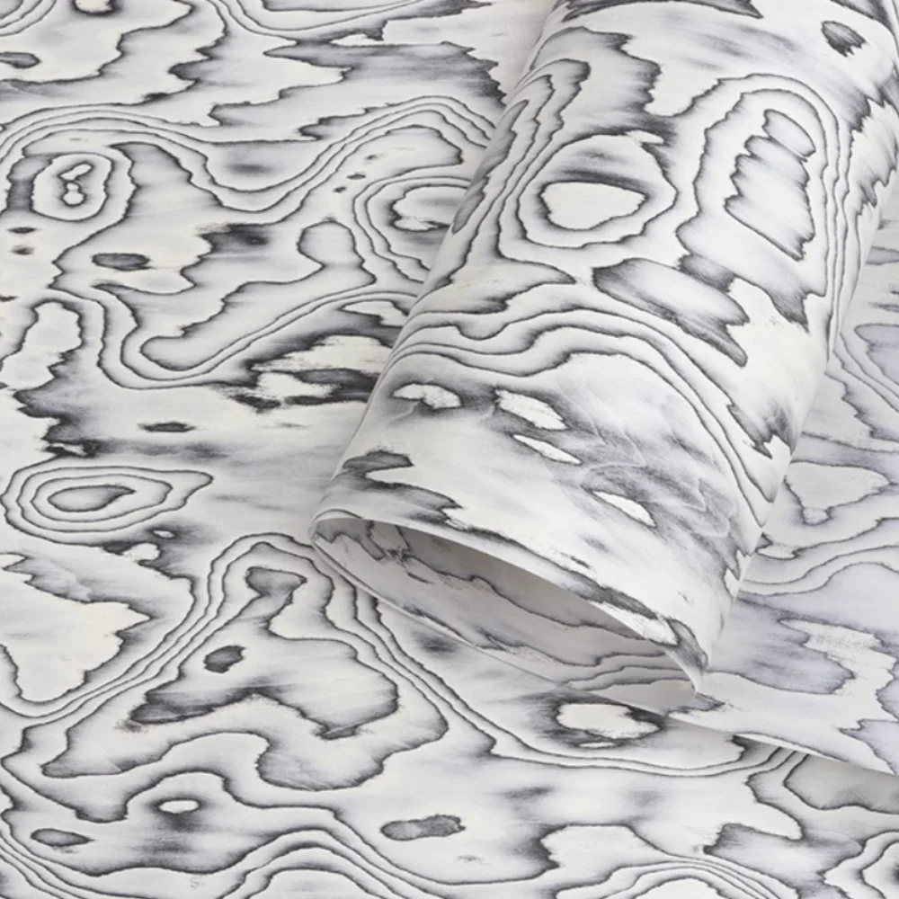 

Decoration hand-veneer, high-end, light gray ink painting, technical wood veneer L: 2.5meter×580x0.5mm