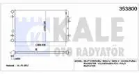 Store code: 353800 for engine radiator (BRAZING) POLO CORDOBA IBIZA IV V FABIA ROOMSTER 1,6 1,9TDI