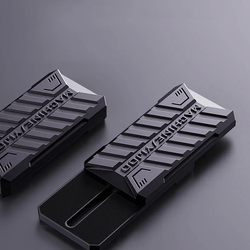 ブラックインフィニットフィジェットスライダーEDC磁気プッシュスライダーフィジェットトイADHDツール不安ストレス解消おもちゃ指先スピニングフィジェット