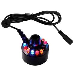 Mist Maker, kapalı çeşme Mister Foggers, küçük gölet sis makinesi Atomizer hava nemlendirici için cadılar bayramı, noel