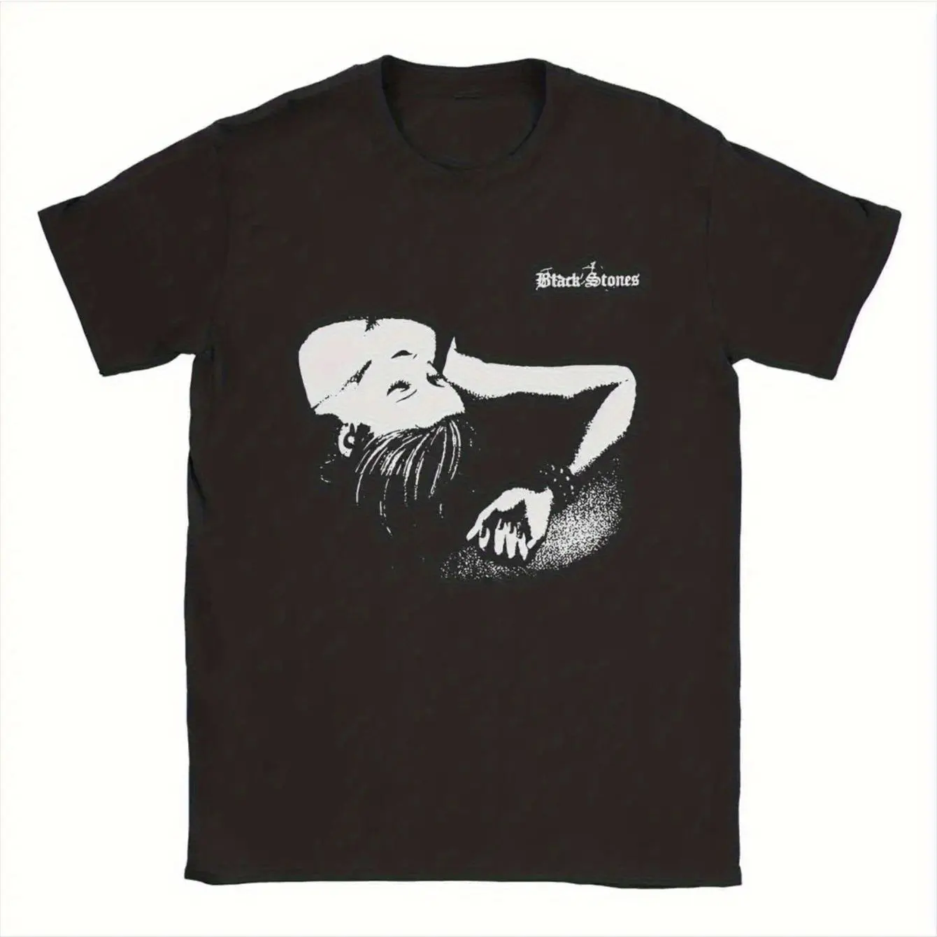 NANA Themed T-Shirt Loose Fit Short Sleeve Casual Gym Wear with Iconic NANA Print, Machine Washable Suitable for Training