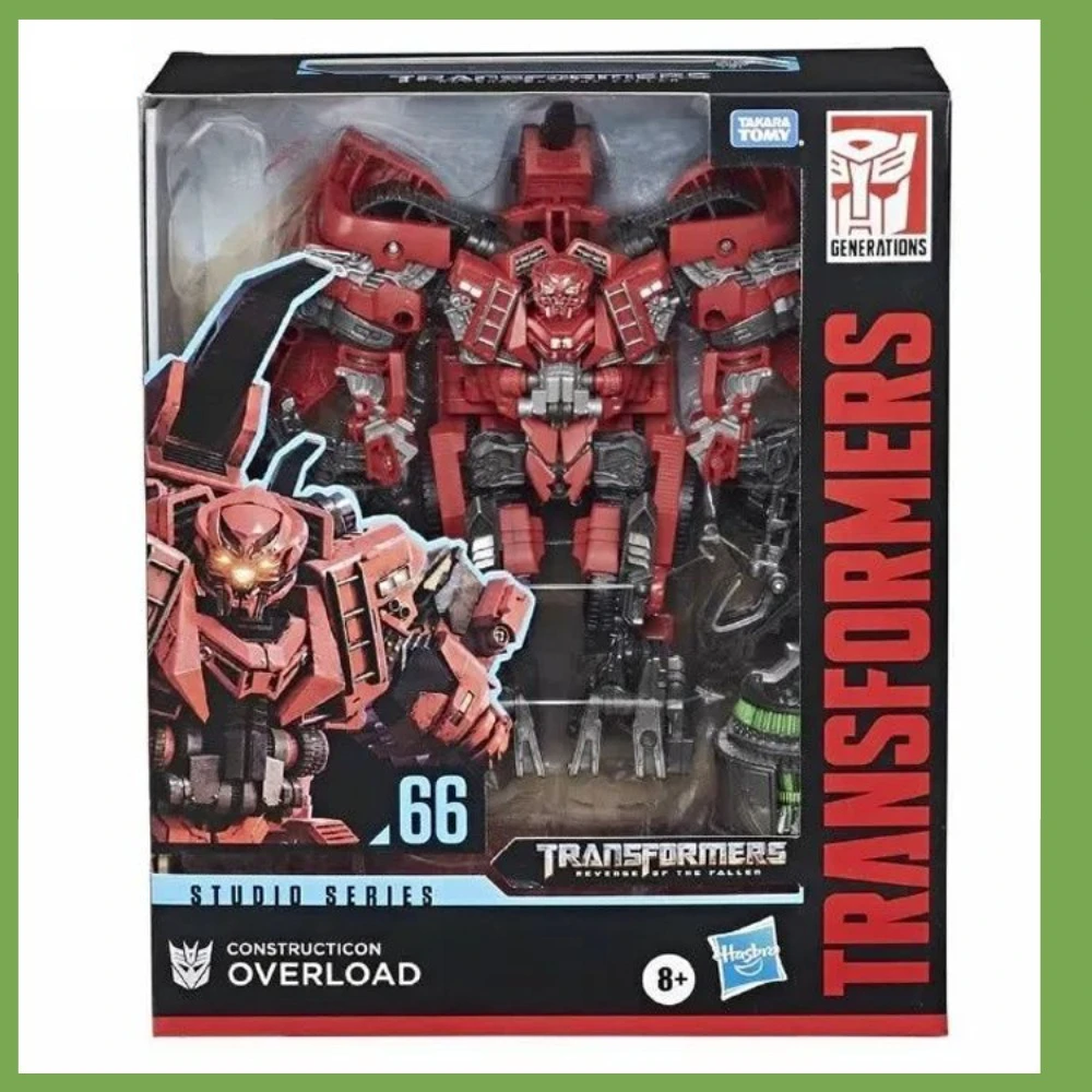 Nieuw op voorraad Transformer G1 SS-66L Klasse Overbelasting geanimeerd speelgoed vakantiegeschenken anime karakters studioserie Handmodel trendy