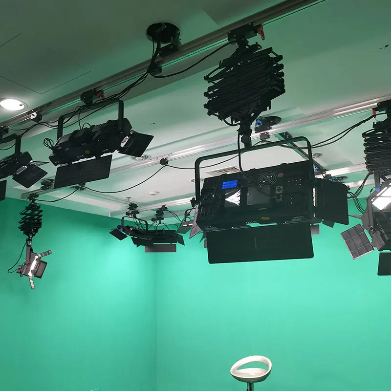 2026 3*3M Pantography Studio Light Ceiling Rail Track System Pantograph Kit