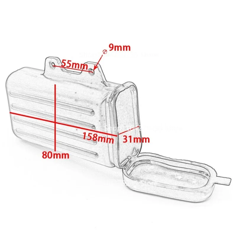 

Tool Box Body Repair Box For Suzuki DR200 DR250 Off-Road Motorcycle