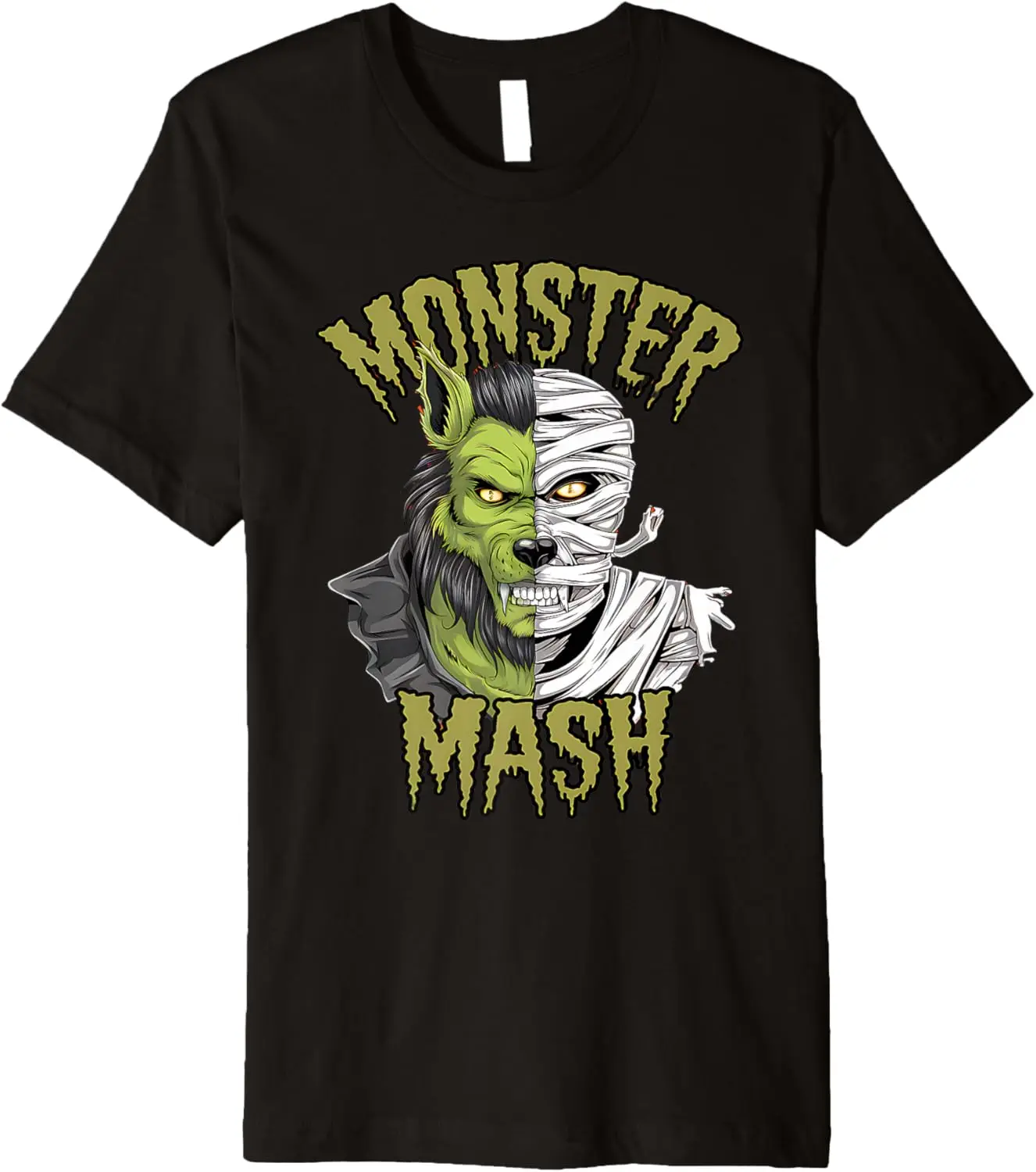 T-shirt premium vintage Horrorfest Halloween Movie Monster Horror Mash