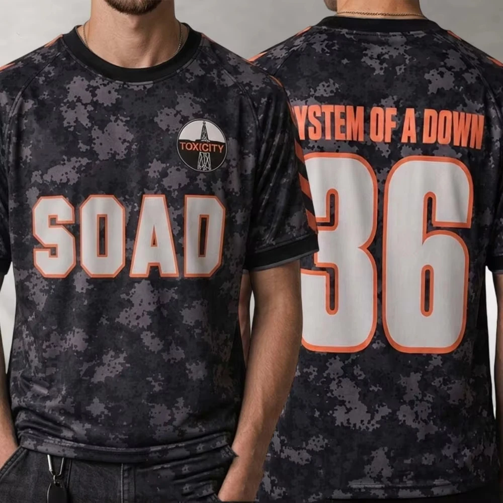 System of A Down SOAD Band EU- & UK-Tour 2026 3D-Druck T-Shirt für Männer und Frauen, bequemes Fan-Mode-Fußballtrikot, Familien- und Kinder-T-Shirts – Detail 6