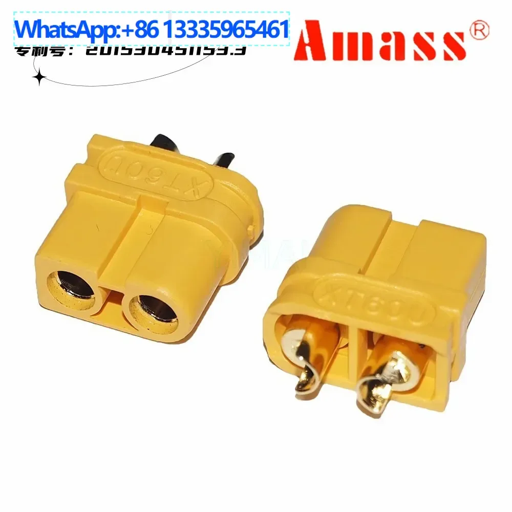 

10 шт. ams XT60U маленькие и легкие совместимые XT60 пульт дистанционного управления модель самолета AMASS оригинальные аксессуары для моделей