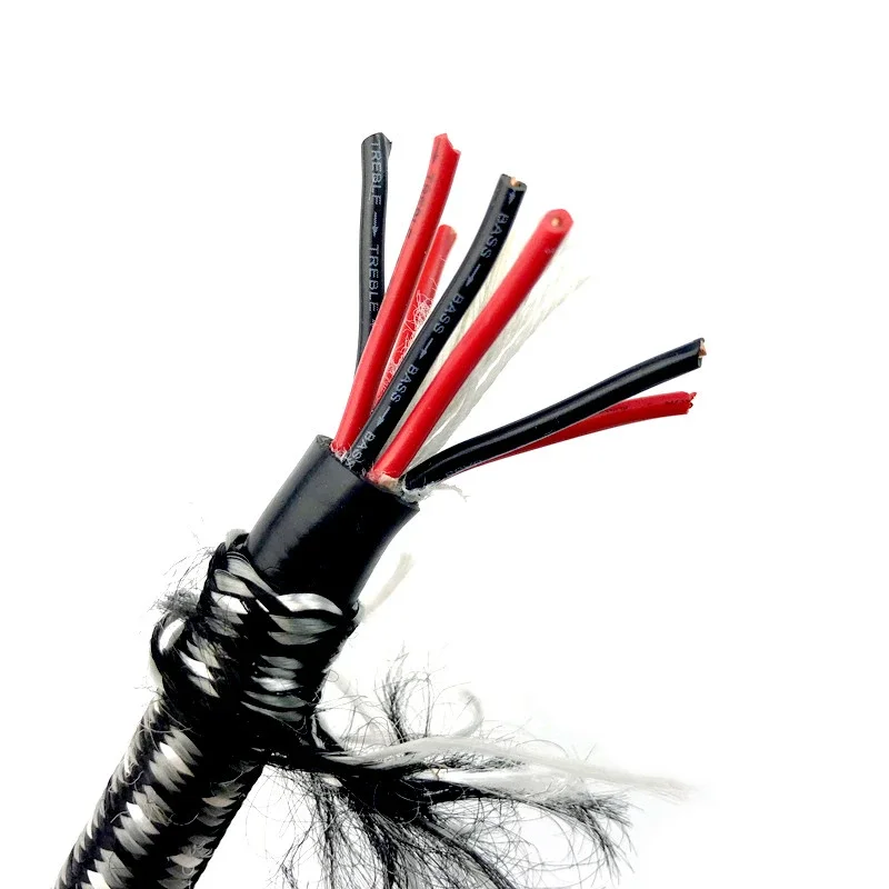 Type 8 OFC Bulk Audio Cable 8 Core PSC Copper HiFi Audio Amplifier Speaker Cable Home Theater Center Surround Wire