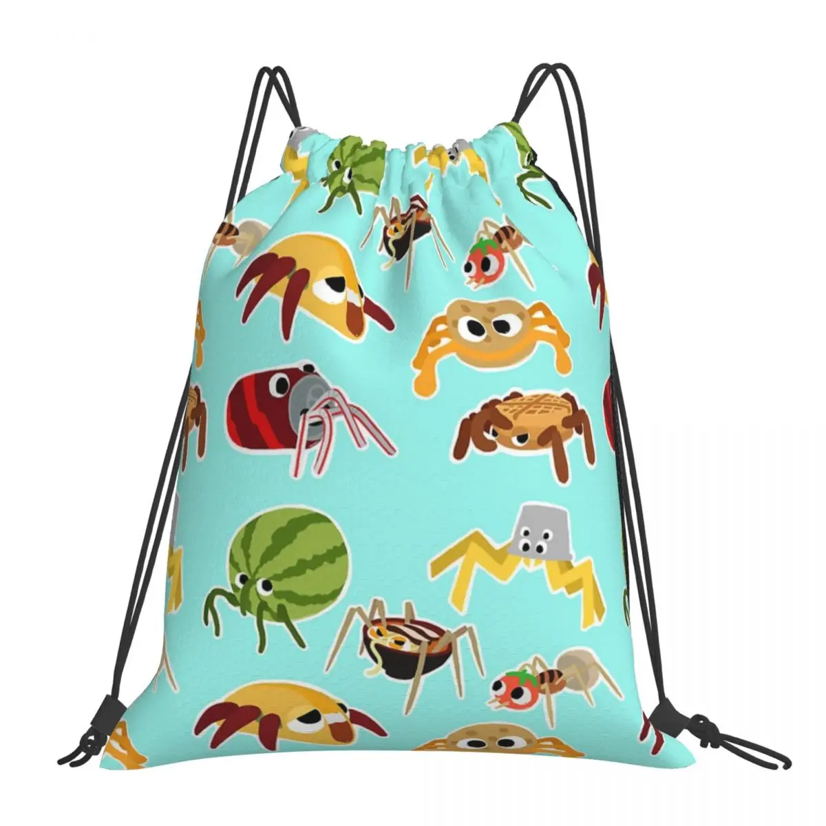 Bugsnax Bug Pack Fan Art Kinda Bug Backpacks Portable Drawstring Bags Drawstring Bundle Pocket Sports Bag Book Bags For Travel