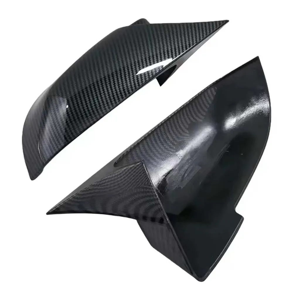Car Upgrade For BMW 5 6 7 Series F01 F02 F10 F11 F18 2010-2018 Carbon Glossy Black Door Mirror Cover Trim Cars Accessories view 2