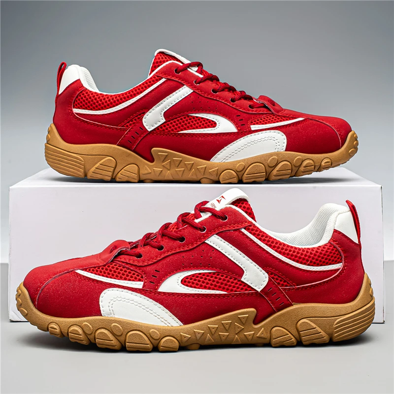 

Мужские немецкие кроссовки большого размера, новые летние дышащие повседневные спортивные туфли из сетки, противоскользящие износостойкие треккинговые туфли