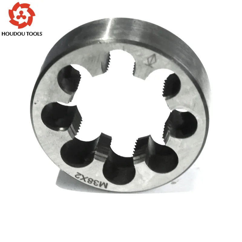 Cost Sale 9Sicr Made M30/M31/M32/M33/M34/M35/M36*1.0/1.5/2.0/2.5/3.0/3.5mm Manual Die for Hand Threading Steel Metal Workpieces