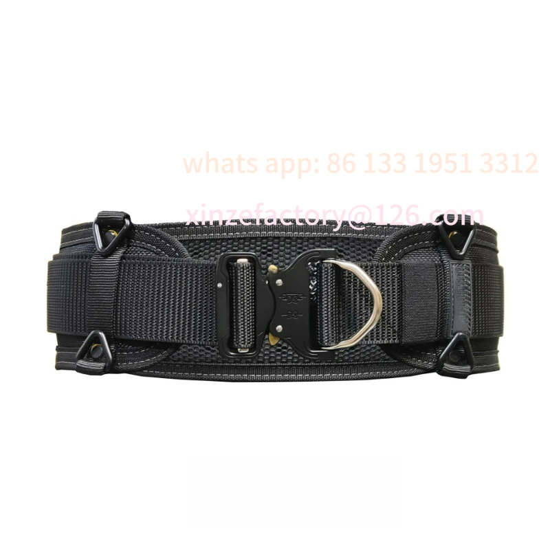 Customizable New Quick Hanging and Removing Buckle Waist Belt Seal Heavy Tool Belt Outdoor Tactical Belt