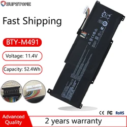 BTY-M491 3ICP6/71/74 Laptop Battery For MSI Modern 15 A10M-098,A10RD,A11MU,A11SBL,A5M,A10RAS,A10RB-013 A4MW Prestige14 MS-1551