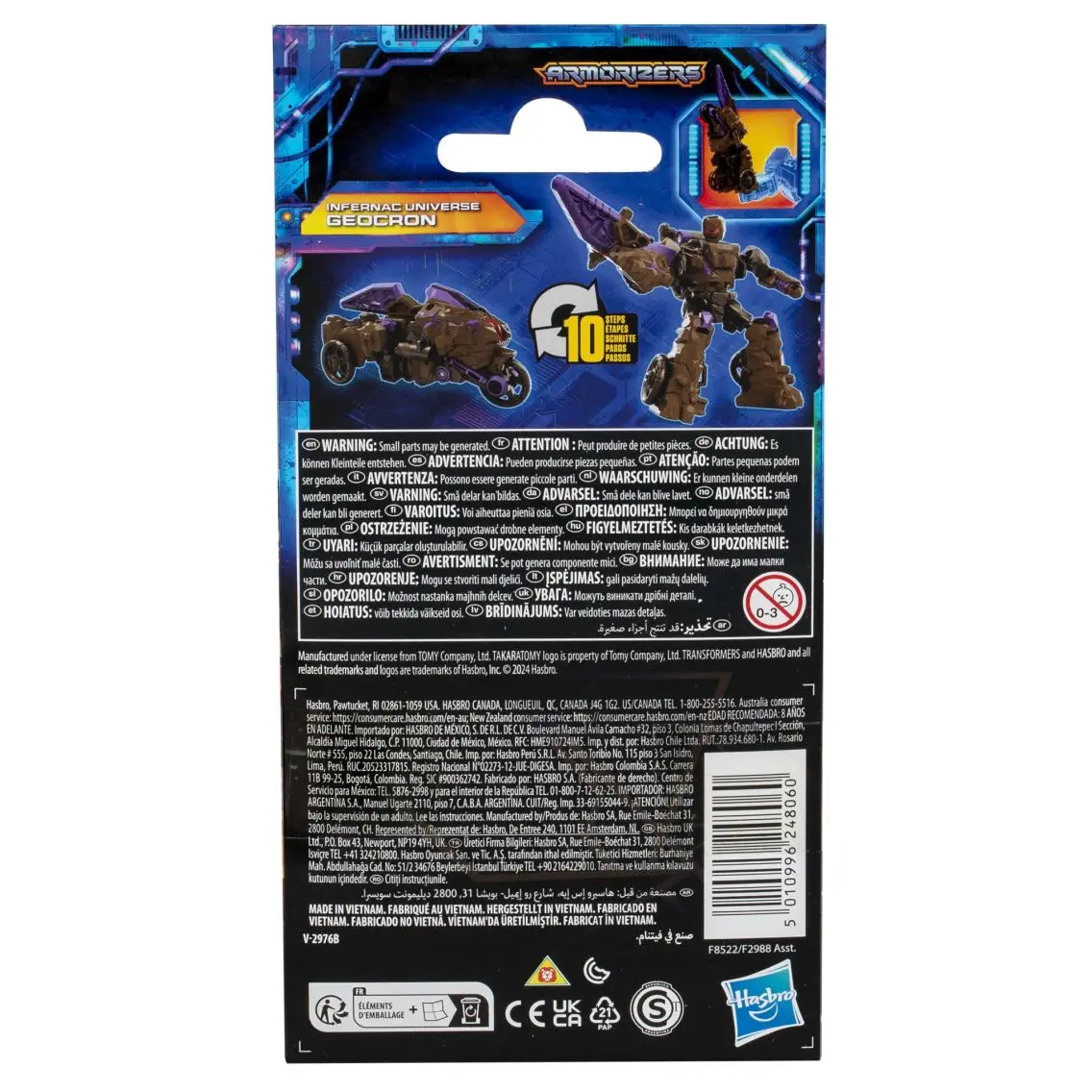 [In-Stock] Hasbro Transformers Legacy: United Core Class Infernac Universum Geocron Action Figures Anime Cadeau Verjaardagscadeau