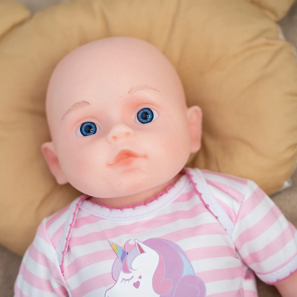 Reborn Baby Dolls Girl 17 inch Realistic Baby Doll Silicone Full Body,  Kids Lovely Birthday Gifts