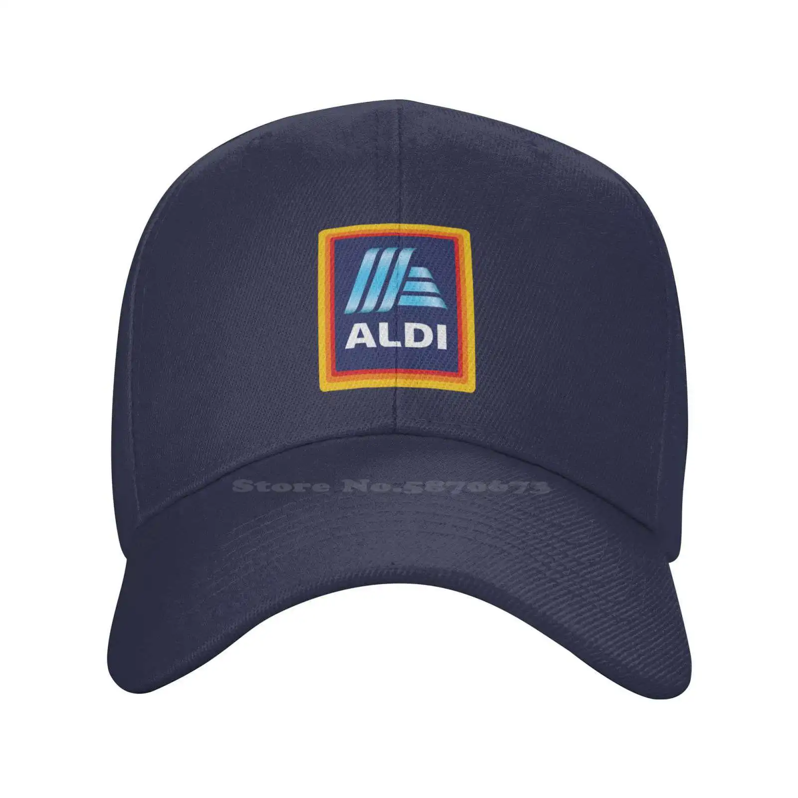 

Aldi Logo Fashion quality Denim cap Knitted hat Baseball cap