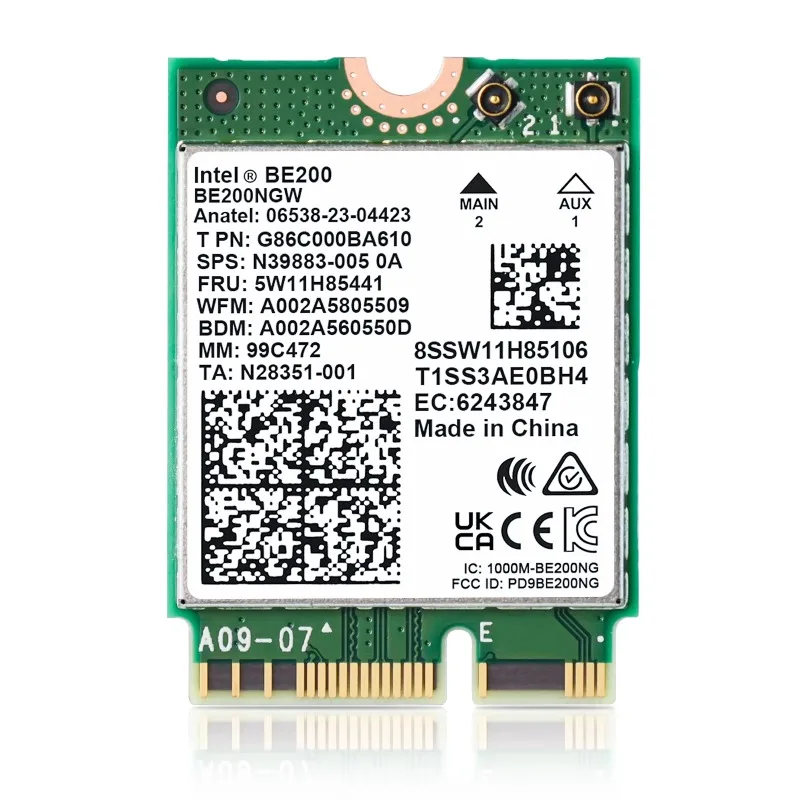 EDUP High Speed Wifi 7 BE200 Intel PCIe Wifi Card Express Server Network Card Wifi Bluetooth Pcie Card