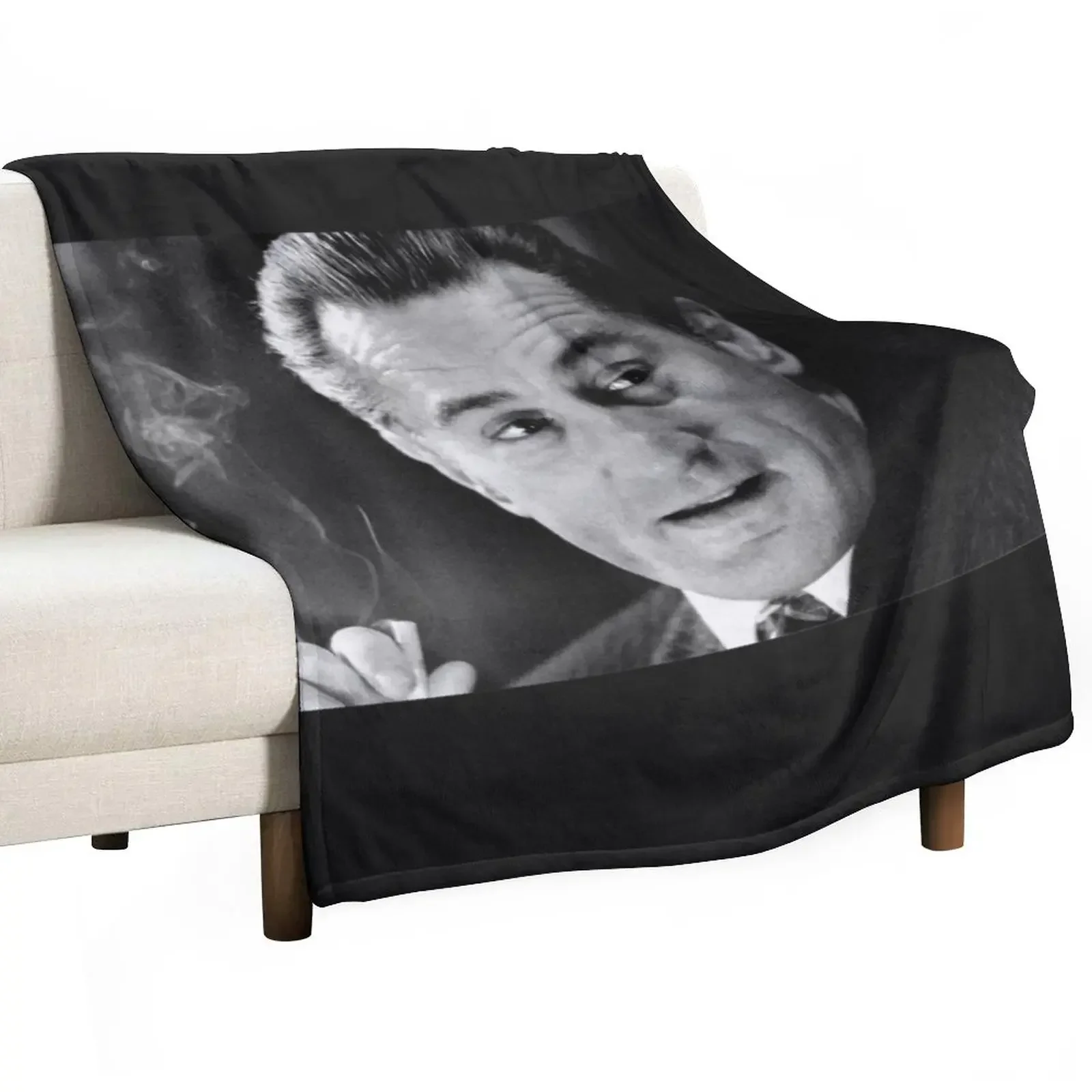 

Robert De Niro in Goodfellas Throw Blanket Picnic Plaid on the sofa Decorative Throw Blankets