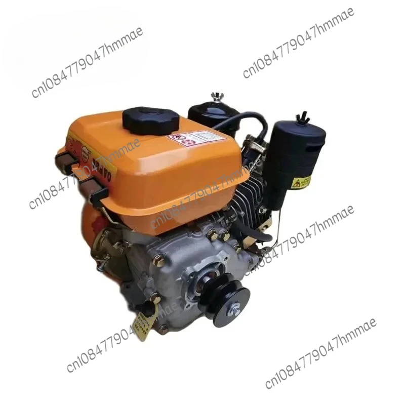 168F Air-cooled Diesel Engine Single-cylinder 4 Horsepower Small Diesel Engine Water Pump Boat Power Threshing Machine Power