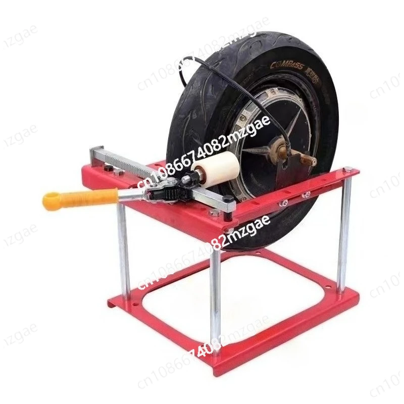 Manual tire loading and picking machine, electric vehicle motorcycle tire maintenance tool, no crowbar damage