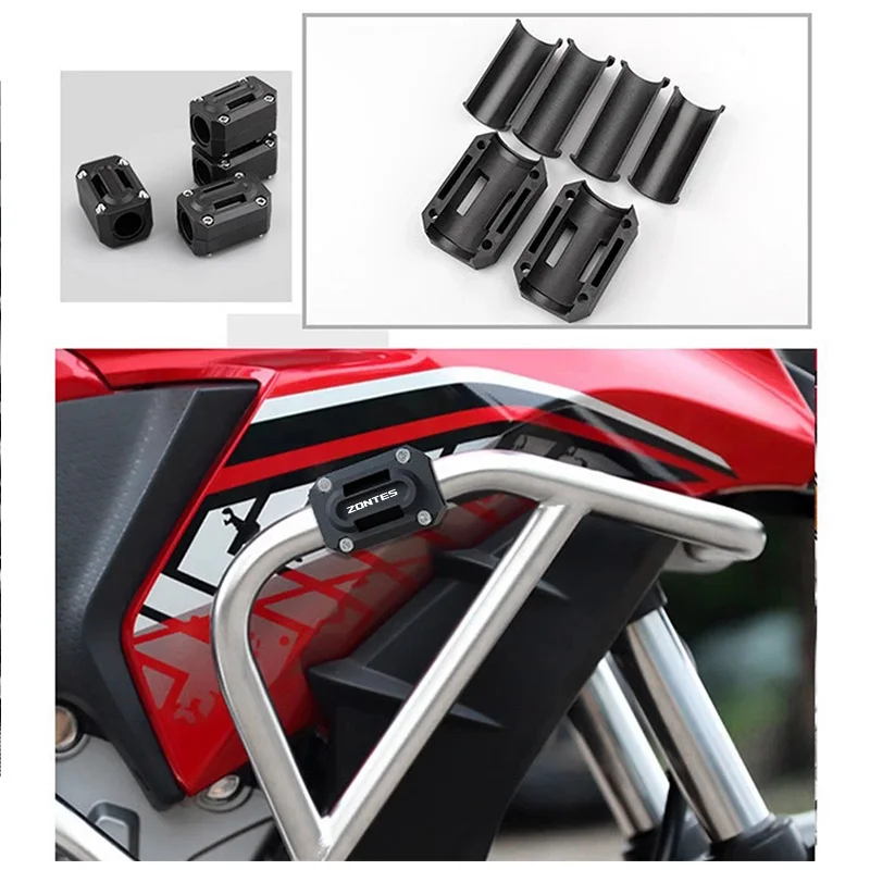 For Zontes 310V/X/T/R Zt250 G1 125 ZT125 125U motorcycle engine protection bumper protection block anti-collision accessories