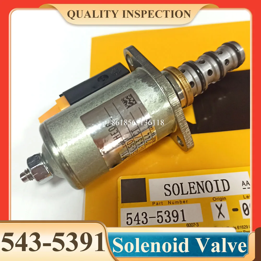 5435391 543-5391 C7.1 Hydraulic Pump Rotary Solenoid Valve For E336 E349 E352 E330 Excavator